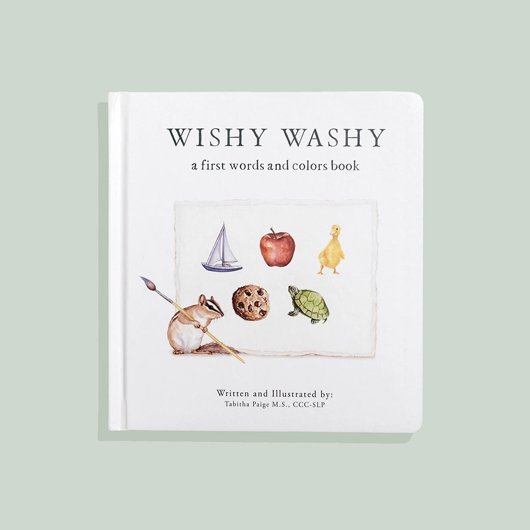 Wishy Washy: A Board for First Words and Colors