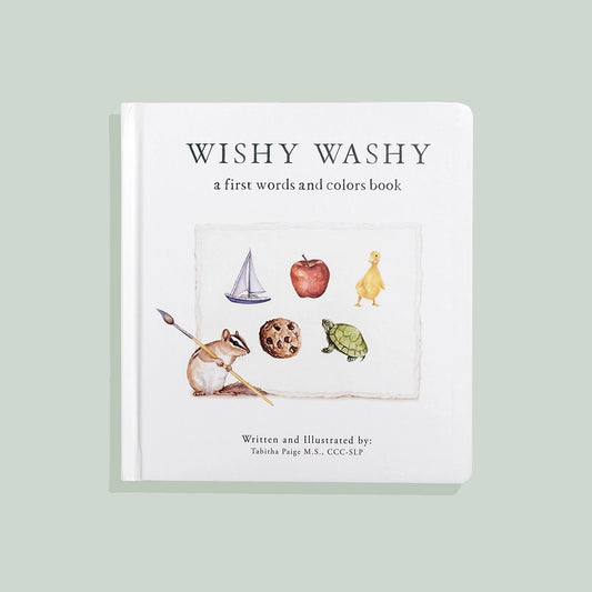 Wishy Washy: A Board for First Words and Colors