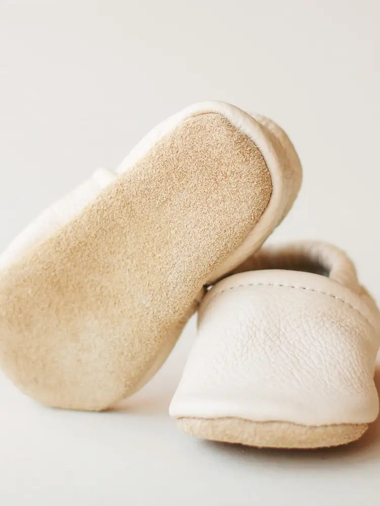 Baby Moccs in Cream