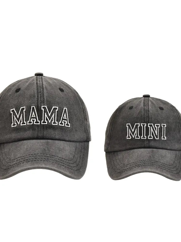 Mama/Mini Baseball Hat Set