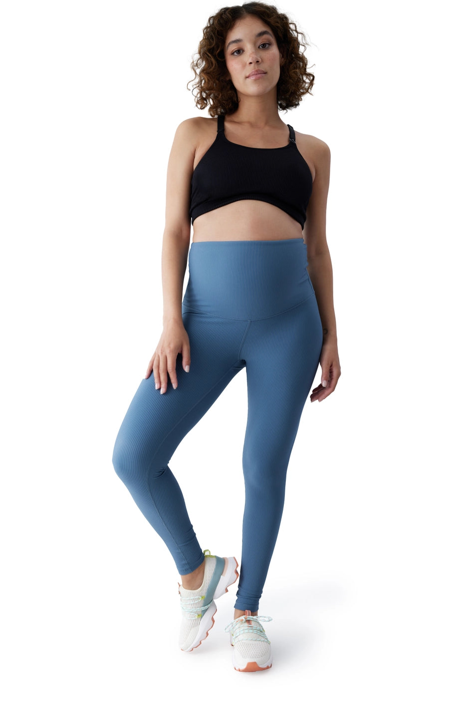 Women's Maternity Ribbed Active Legging